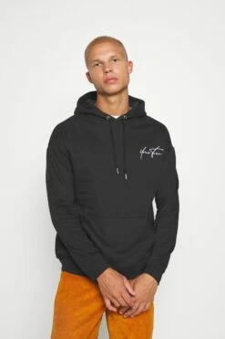 YOURTURN Bold Script Hoodie Unisex - Sweatshirt - Black -Gant shop a17dfdf24900463cb7ea23f6c78bf85f scaled