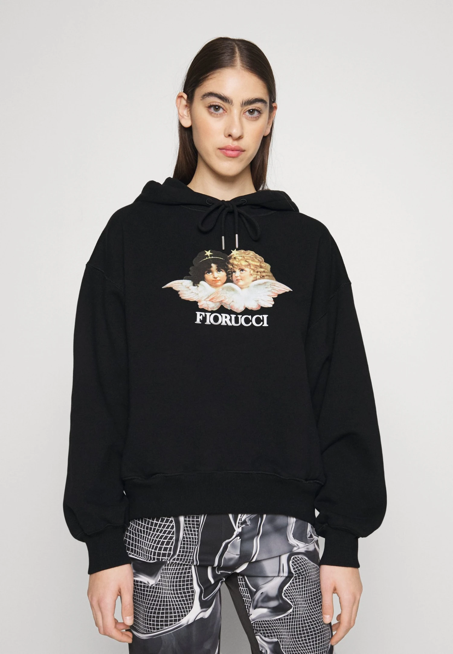 FIORUCCI Oversized Hoodie - Sweatshirt - Black 3 FIORUCCI Oversized Hoodie - Sweatshirt - Black