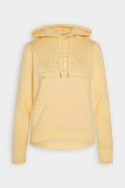 Gant Reg Tonal Shield- Hoodie - Dusty Light Yellow -Gant shop a267c101fae74f1fb90d5f06966d3707 scaled