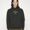 Les Deux Sporting Goods Hoodie - Sweatshirt - Black/Vineyard Green -Gant shop a2d576f39e144e2caabf0590dc2e7365