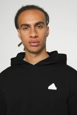 Adidas Sportswear Hoodie - Black/White -Gant shop a3210eef5bea4edebfe16b613951f658 scaled
