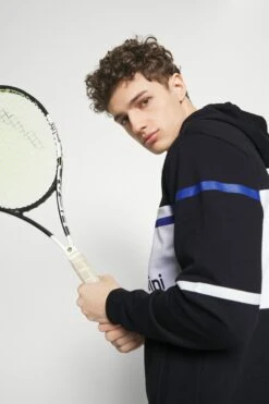 Sergio Tacchini Deanna Hoodie - Hoodie - Black/White/Sodalite Blue -Gant shop a3580cb7b7a649b79fb54aa85037b300 scaled