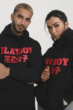 LEGACY STUDIOS Playboy China Hoodie Unisex - Hoodie - Black Smoke/Red -Gant shop a358f336bfd24f199fea3a9a59fc623e scaled