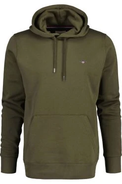 Gant Plus Reg Shield - Hoodie - Juniper Green