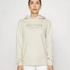 Tommy Hilfiger Hoodie - Sweatshirt - Heathered Oatmilk