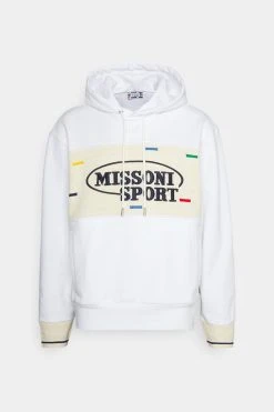 Missoni Sport Hoodie - White -Gant shop a4e3d7a1017442688d322628a3d18145 scaled