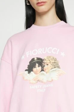 FIORUCCI Safety Angels - Hoodie - Pink -Gant shop a50c74803ef94db2abbf735608124acb scaled