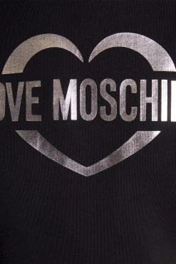 LOVE MOSCHINO Hoodie - Black -Gant shop a561a21c8cd54127a671c94733f76c42 scaled
