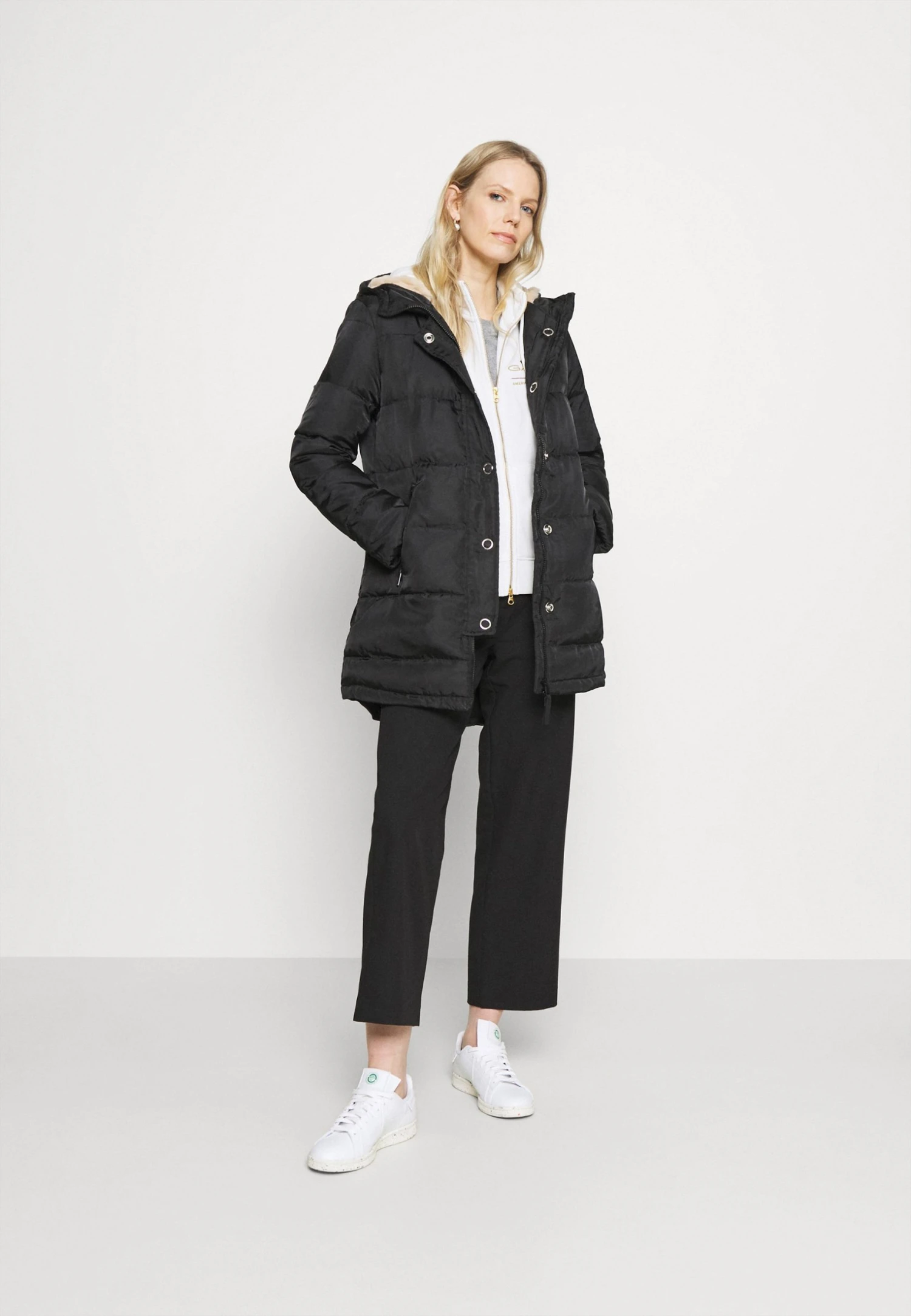 Gant Archive Shield Full Zip Hoodie - Sweatjakke - Eggshell 4 Gant Archive Shield Full Zip Hoodie - Sweatjakke - Eggshell - Bilde 2