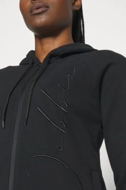 NEBBIA Womens Classic Zip Up Hoodie Intense Signature - Sweatjakke - Black -Gant shop a65d26d4e28d4bfe9b80551ead6afe23 scaled