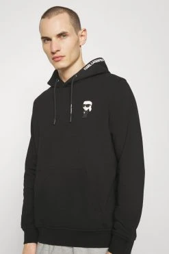 KARL LAGERFELD Hoody - Hoodie - Black -Gant shop a743b6ae17944c8aadf15f31035757c1 scaled