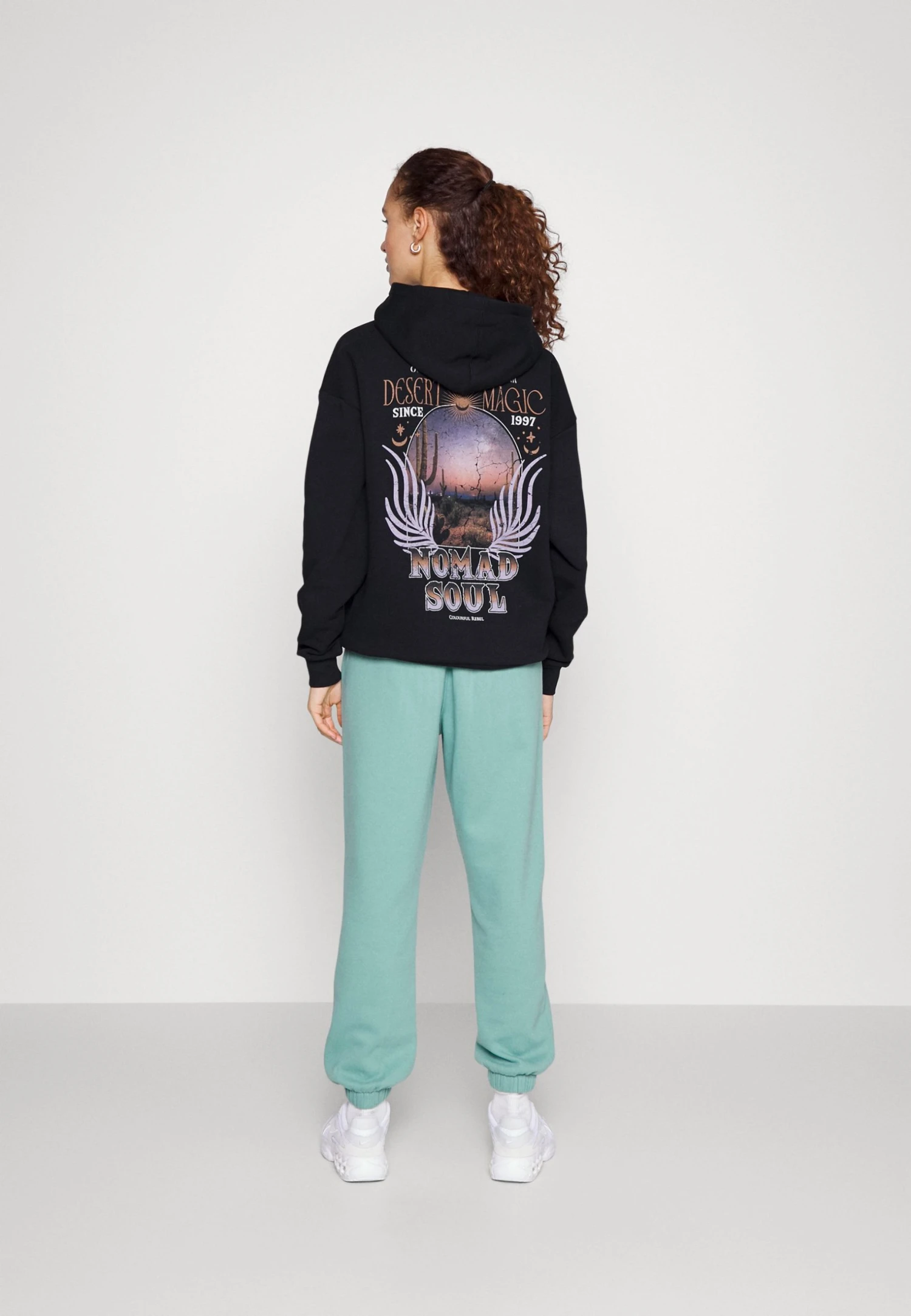 COLOURFUL REBEL Desert Magic Oversized Hoodie - Hoodie - Black 3 COLOURFUL REBEL Desert Magic Oversized Hoodie - Hoodie - Black