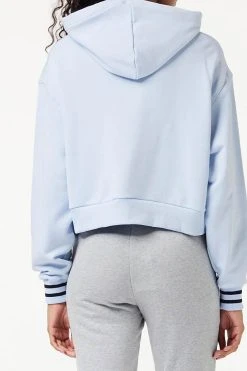 Tommy Hilfiger Monotype Slv Crop - Hoodie - Breezy Blue 12 Tommy Hilfiger Monotype Slv Crop - Hoodie - Breezy Blue -Gant shop a80c6fdb7db544b78f83aee0714e1ab2