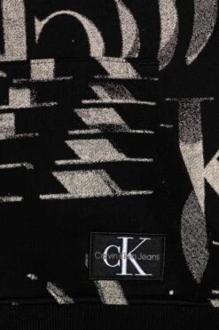 Calvin Klein Jeans Glitched Monogram Hoodie - Sweatshirt - Black -Gant shop a98c6d3efec149989c1cd58fda655715 scaled