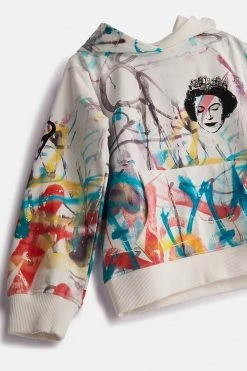 Guess Junior Ls Queen Graffiti Hoodie - Sweatshirt - Street Art Print 9 Guess Junior Ls Queen Graffiti Hoodie - Sweatshirt - Street Art Print -Gant shop aa88043f9b0549e2add6871c774ce28d