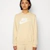 Nike Sportswear Gym Easy - Hoodie - Sesame/White -Gant shop aaaa1417082840508e741c74a13752a4