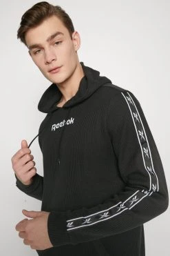 Reebok Ri Vector Tape Oth- Hoodie - Black -Gant shop aaccadf5a833463a919e0ec639d258b2 scaled