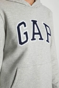 GAP Fash - Hoodie - Light Heather Grey -Gant shop ab7eeba297704efea1ec0b32bb32ffad scaled