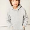 NAME IT Hoodie - Grey Melange -Gant shop abcfb49855bf44efb90c5eb3941dd56d