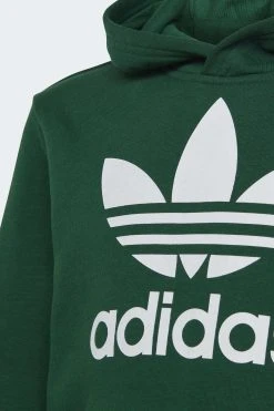 Adidas Originals Trefoil Junior Unisex - Hoodie - Dark Green -Gant shop ac23600399f546079c55f7c68c883716
