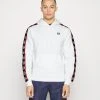 Sergio Tacchini Delaco Hoodie - Sweatshirt - White/Navy -Gant shop ad68fe57fda346db952c7727c3747072