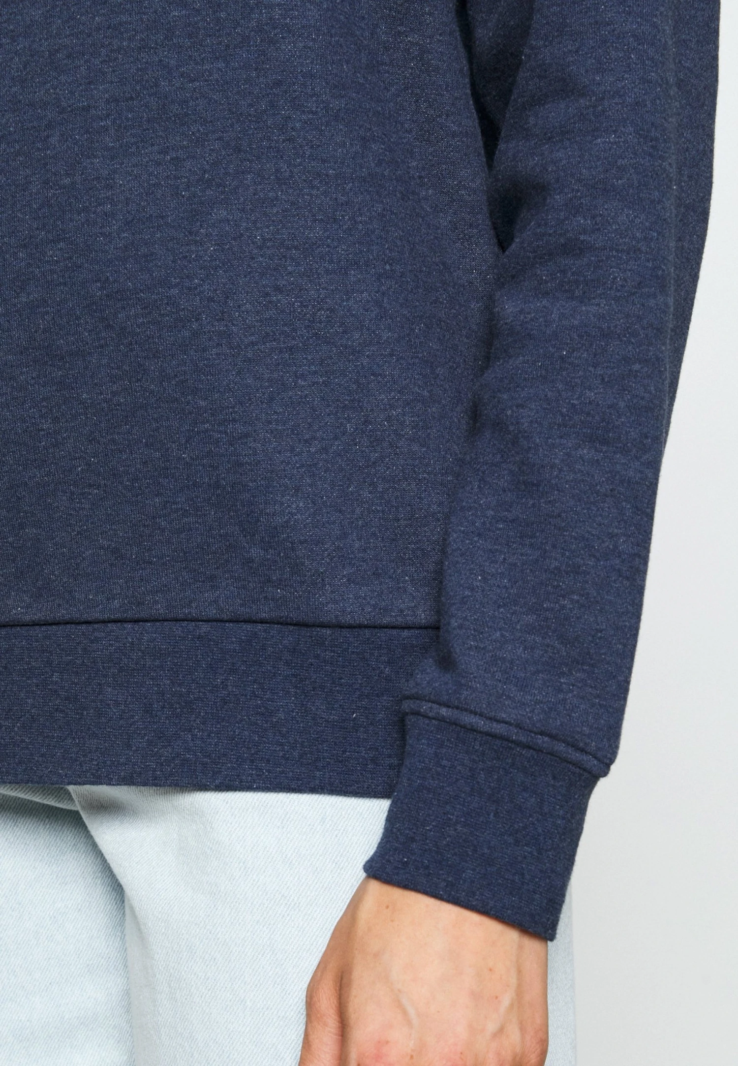 Anna Field Tall Hoodie - Mottled Dark Blue 7 Anna Field Tall Hoodie - Mottled Dark Blue - Bilde 5