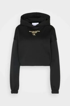 Calvin Klein Jeans Gathered Hem Cropped- Hoodie - Black/Crushed Orange 12 Calvin Klein Jeans Gathered Hem Cropped- Hoodie - Black/Crushed Orange -Gant shop ae4123800bfc439fb176be0d2390cb96 scaled