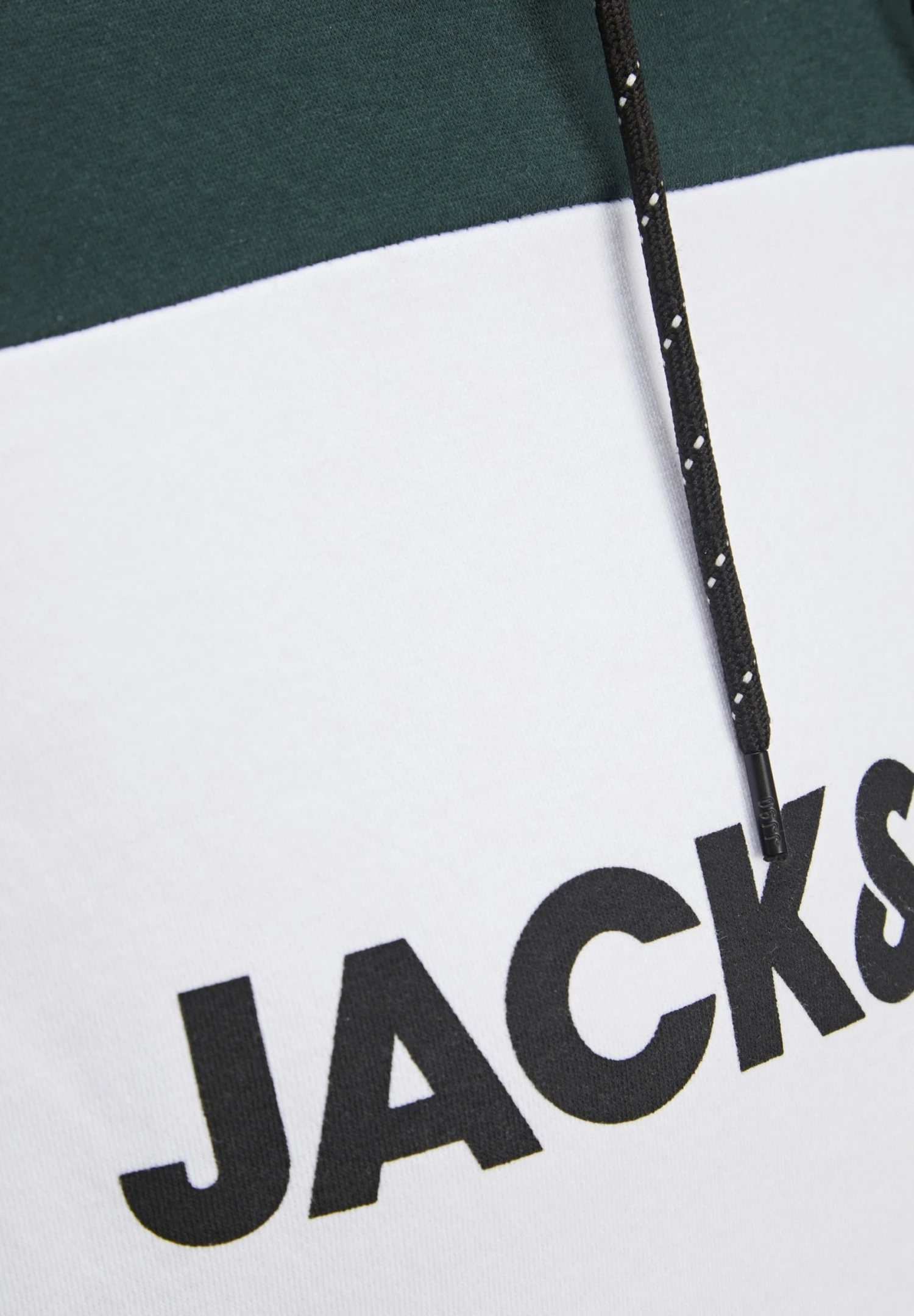 Jack & Jones Jjelogo Blocking Hood - Hoodie - Grün 3 Jack & Jones Jjelogo Blocking Hood - Hoodie - Grün - Bilde 2