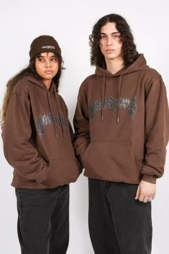 WASTED PARIS Hoodie Iron Pitcher Unisex - Hoodie - Brown Slate