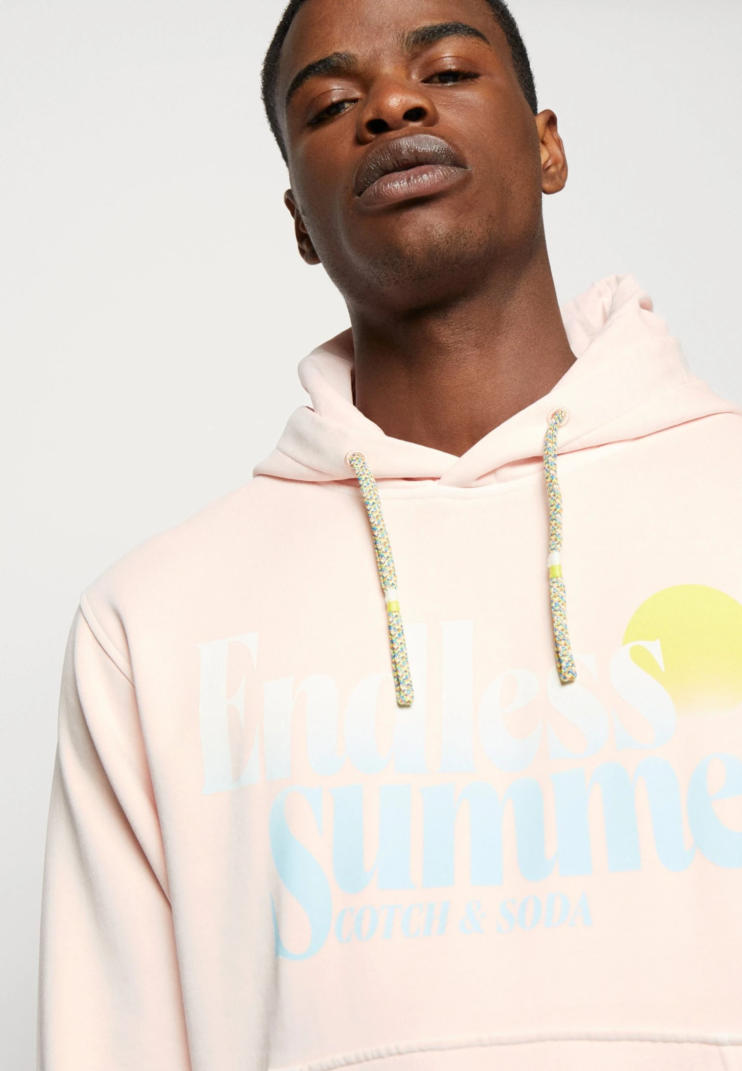 Scotch & Soda Garment Dye Logo Hoodie - Sweatshirt - Rose 8 Scotch & Soda Garment Dye Logo Hoodie - Sweatshirt - Rose - Bilde 6