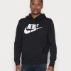Nike Sportswear M Nsw Club Po Bb Gx - Hoodie - Black/White -Gant shop af4e7e840c804a88bb803dd7b24798c3