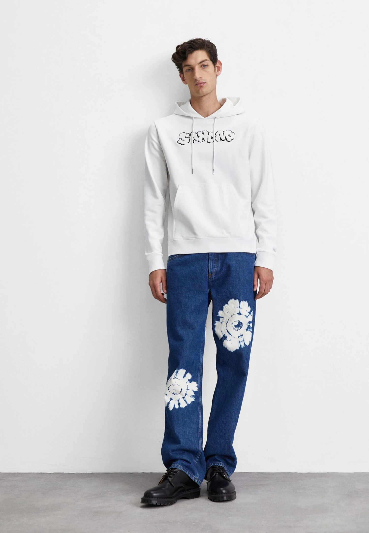 Sandro Cloud Hoodie - Sweatshirt - Blanc 4 Sandro Cloud Hoodie - Sweatshirt - Blanc - Bilde 2