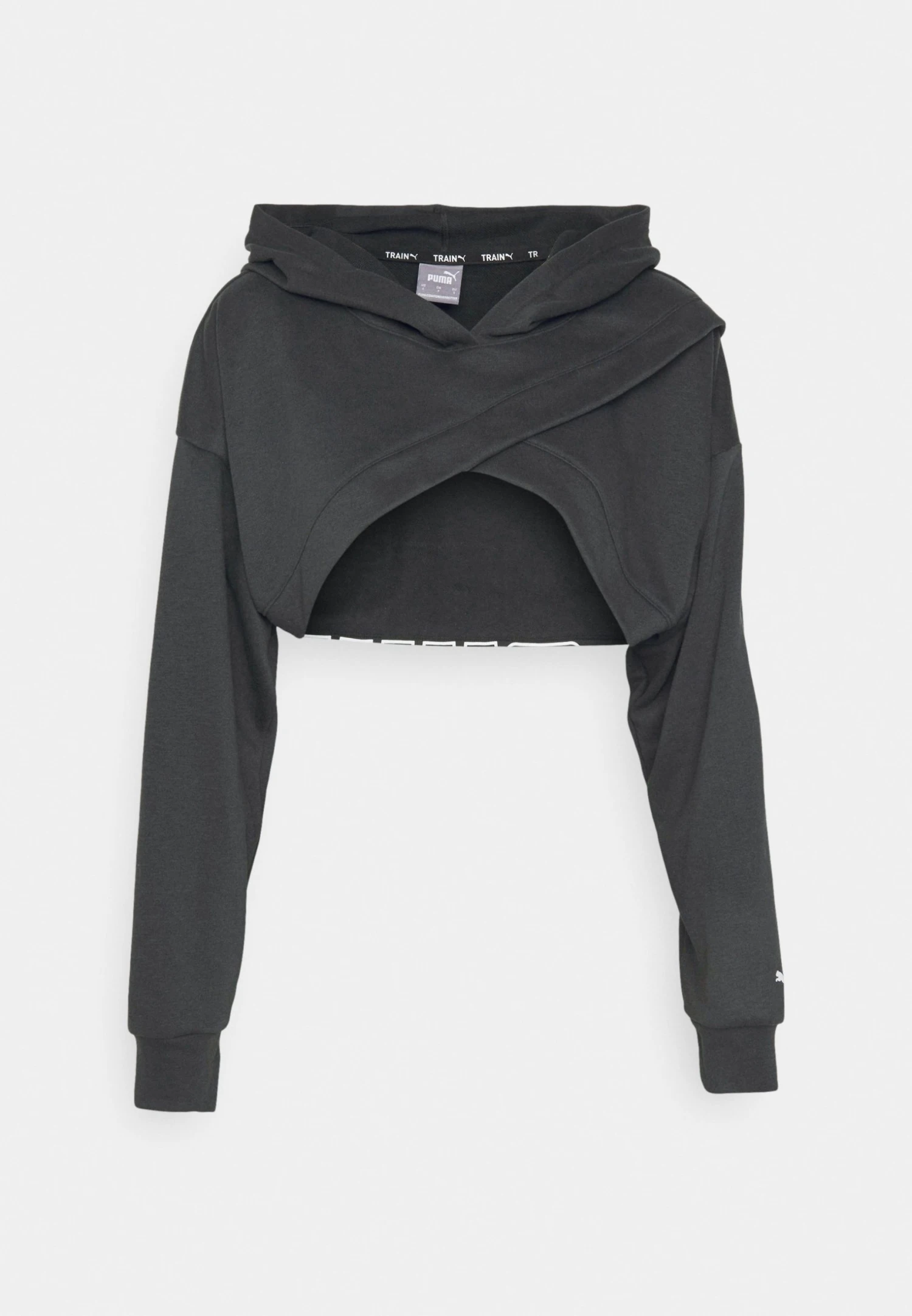 Puma Fit Move Crop Hoodie - Hoodie - Black/White 9 Puma Fit Move Crop Hoodie - Hoodie - Black/White - Bilde 7