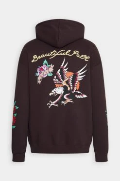 YOURTURN Unisex - Hoodie - Brown -Gant shop afe047eec2c04ada98e9a4984f0ef9a4 scaled