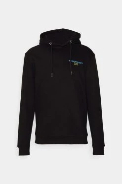 Denim Project Dplogo Color Details Hoodie Unisex - Sweatshirt - Black