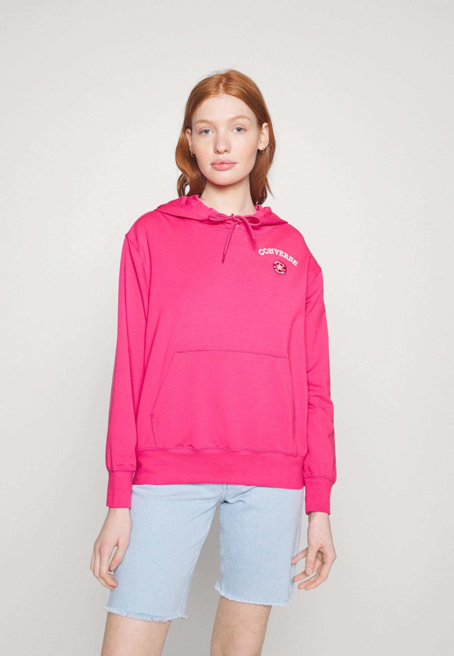 Converse Minimal Color Hoodie - Hoodie - Astral Pink 3 Converse Minimal Color Hoodie - Hoodie - Astral Pink