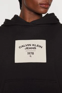 Calvin Klein Jeans Relaxed Hoodie - Hoodie - Ck Black -Gant shop b1e0637ae66b4d5ab1f126925fd9bc6e scaled