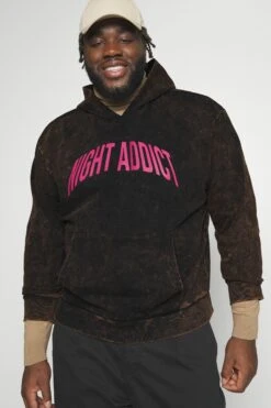 NIGHT ADDICT Unisex - Hoodie - Black -Gant shop b3708816c2994263ab1f3917cb01eb18 scaled