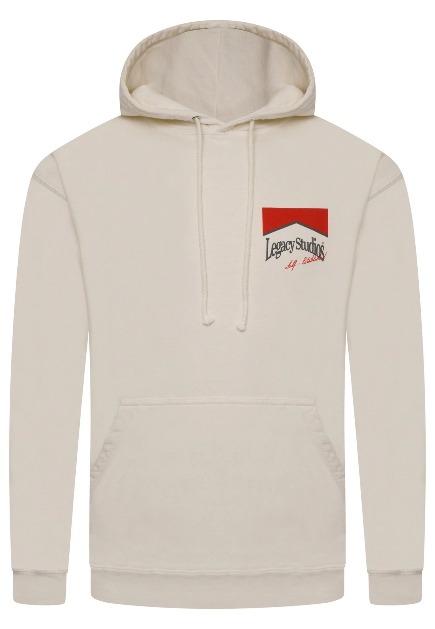 LEGACY STUDIOS Selfestablished Logo Unisex - Hoodie - Cream 4 LEGACY STUDIOS Selfestablished Logo Unisex - Hoodie - Cream - Bilde 2
