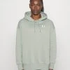 Under Armour Essential Hoodie - Hoodie - Grove Green/White -Gant shop b57954945437484e9e6bc9eb2821198e