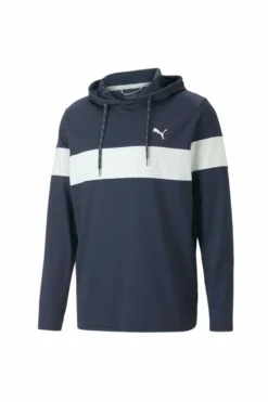 PUMA Golf Mattr Colorblock Hoodie - Topper Langermet - Navy Blazer Bright White -Gant shop b5a902eb5668453cacb34509277dc550 scaled