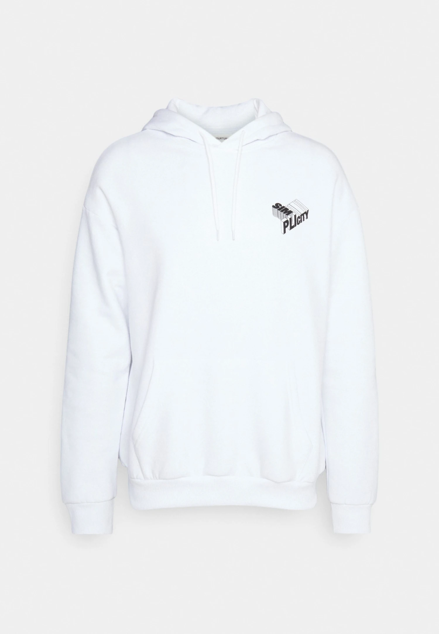 YOURTURN Letters - Hoodie - White 8 YOURTURN Letters - Hoodie - White - Bilde 6