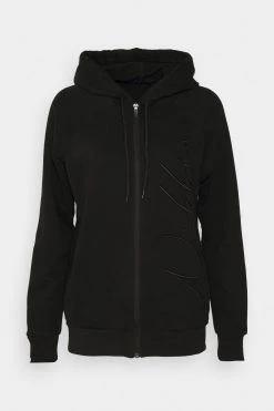 NEBBIA Womens Classic Zip Up Hoodie Intense Signature - Sweatjakke - Black -Gant shop b820dc7305f746f2b05dca6170023570 scaled