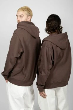 WASTED PARIS Hoodie Zip Crown Streak Unisex- Sweatjakke - Slate Brown -Gant shop b8f760cc758143d9bf2ddc0009c55450 scaled