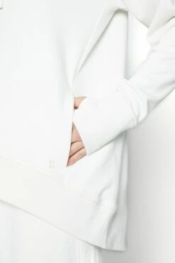 Sweaty Betty Revive Longline Hoody - Hoodie - White -Gant shop ba2b16e556da4b90ab22dae9aa5e6df2 scaled