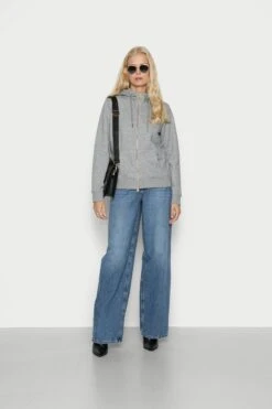 Alternative view of Gant Archive Shield Full Zip Hoodie - Sweatjakke - Grey Melange