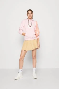 Alternative view of Converse Radiating Love Classic Fit Hoodie - Sweatshirt - Sunrise Pink