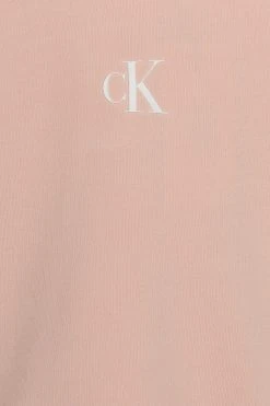 Calvin Klein Jeans Logo Boxy Hoodie - Sweatshirt - Rose Clay -Gant shop bc1a8a2526614d6695d3e8646645a92b scaled