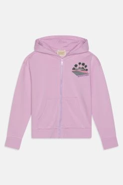 Scotch & Soda Tie Dye Artwork Zip Through Hoodie - Sweatjakke - Multi-Coloured