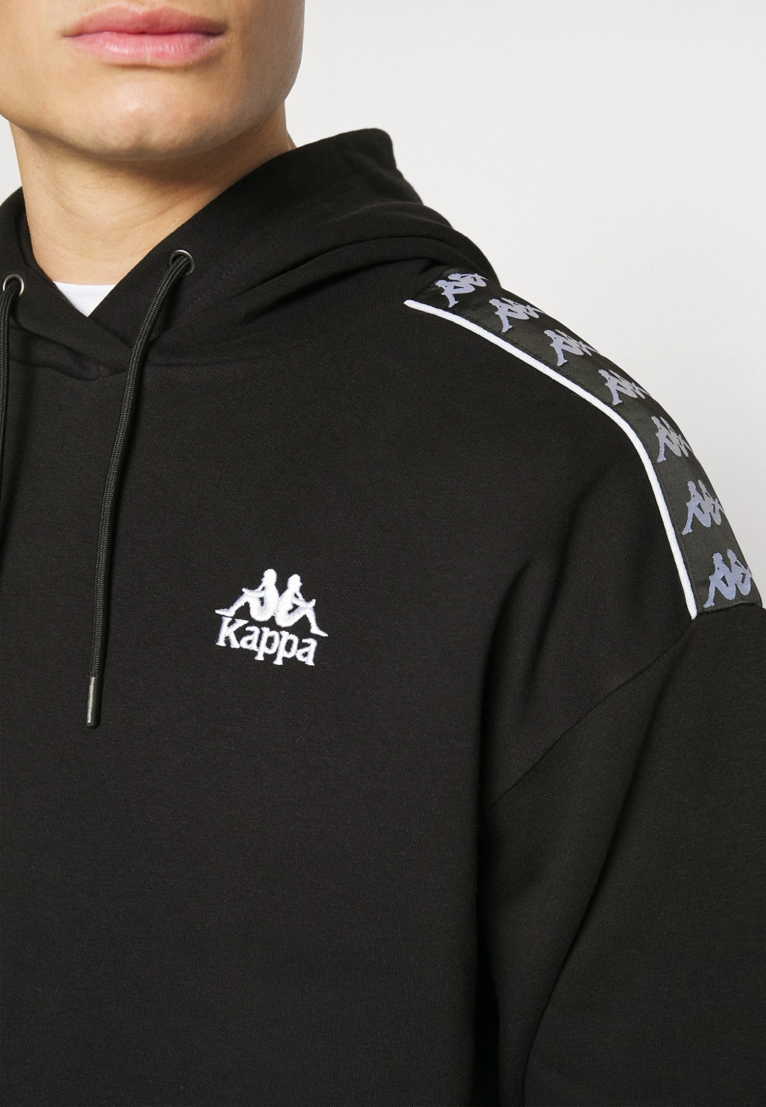 Kappa Hooded- Hoodie - Caviar 7 Kappa Hooded- Hoodie - Caviar - Bilde 5